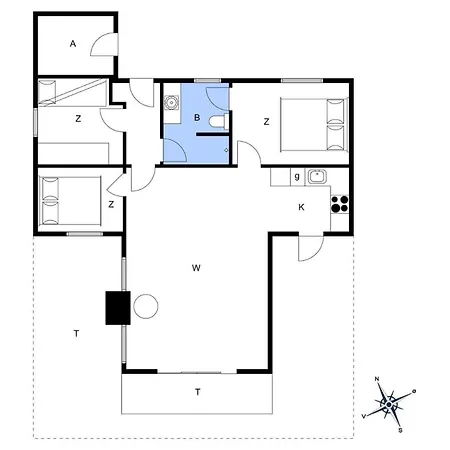 Hébergement de vacances Bv175-oksbol-klitrosevej-6 Oksbøl