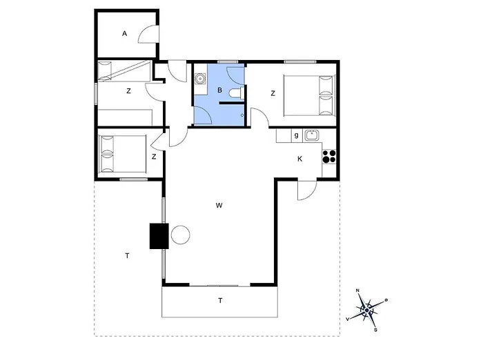 Ferienhaus Bv175-oksbol-klitrosevej-6 Oksbøl